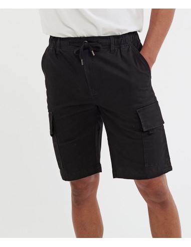 W-WB903-Short cargo homme avec cordon de serrage